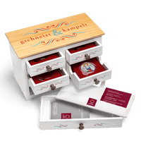 2025 Caixa Coleção Trachten - Traditional and Trendy - 10€ Áustria Proof