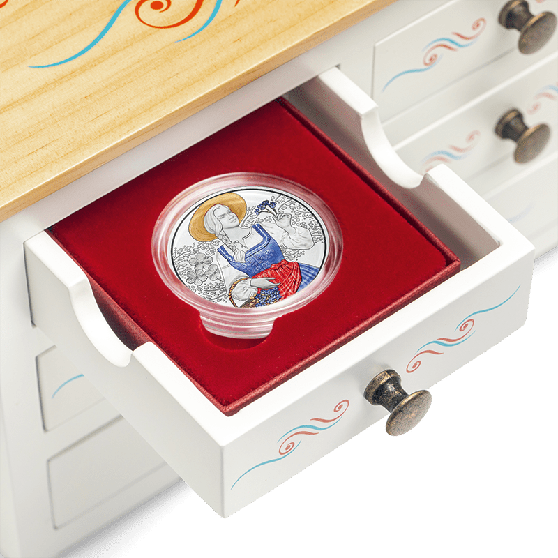 2025 Caixa Coleção Trachten - Traditional and Trendy - 10€ Áustria Proof