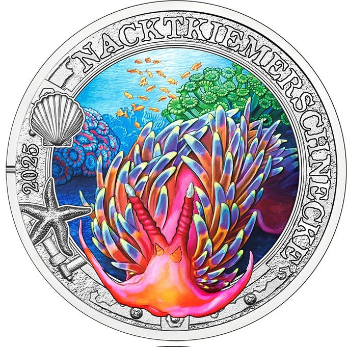 2025 Doridid Nudibranch - 3€ Áustria