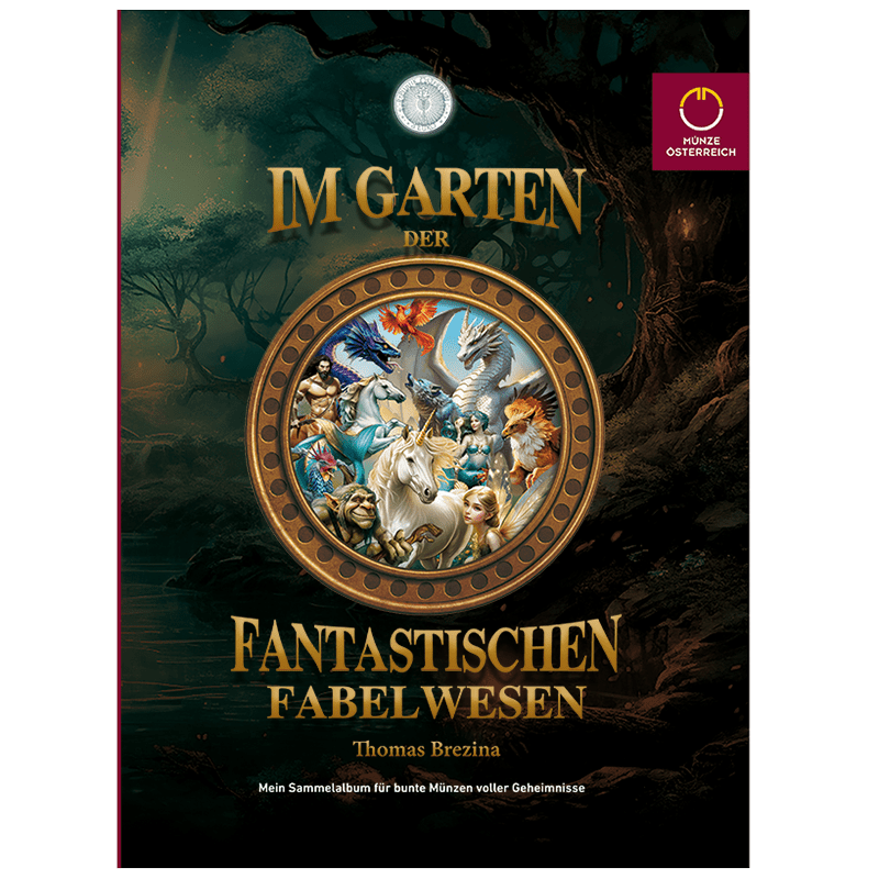 2025 Album Mythical Creatures Collection - €3 Austria Proof