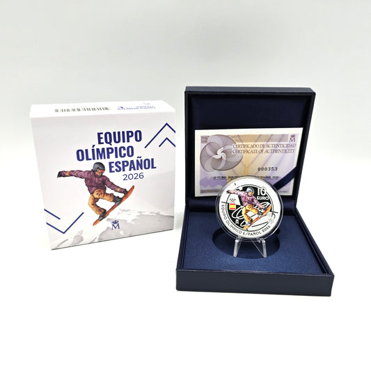 2025 Olympic Team 2026 - 10€ Spain Proof