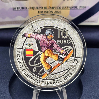 2025 Olympic Team 2026 - 10€ Spain Proof