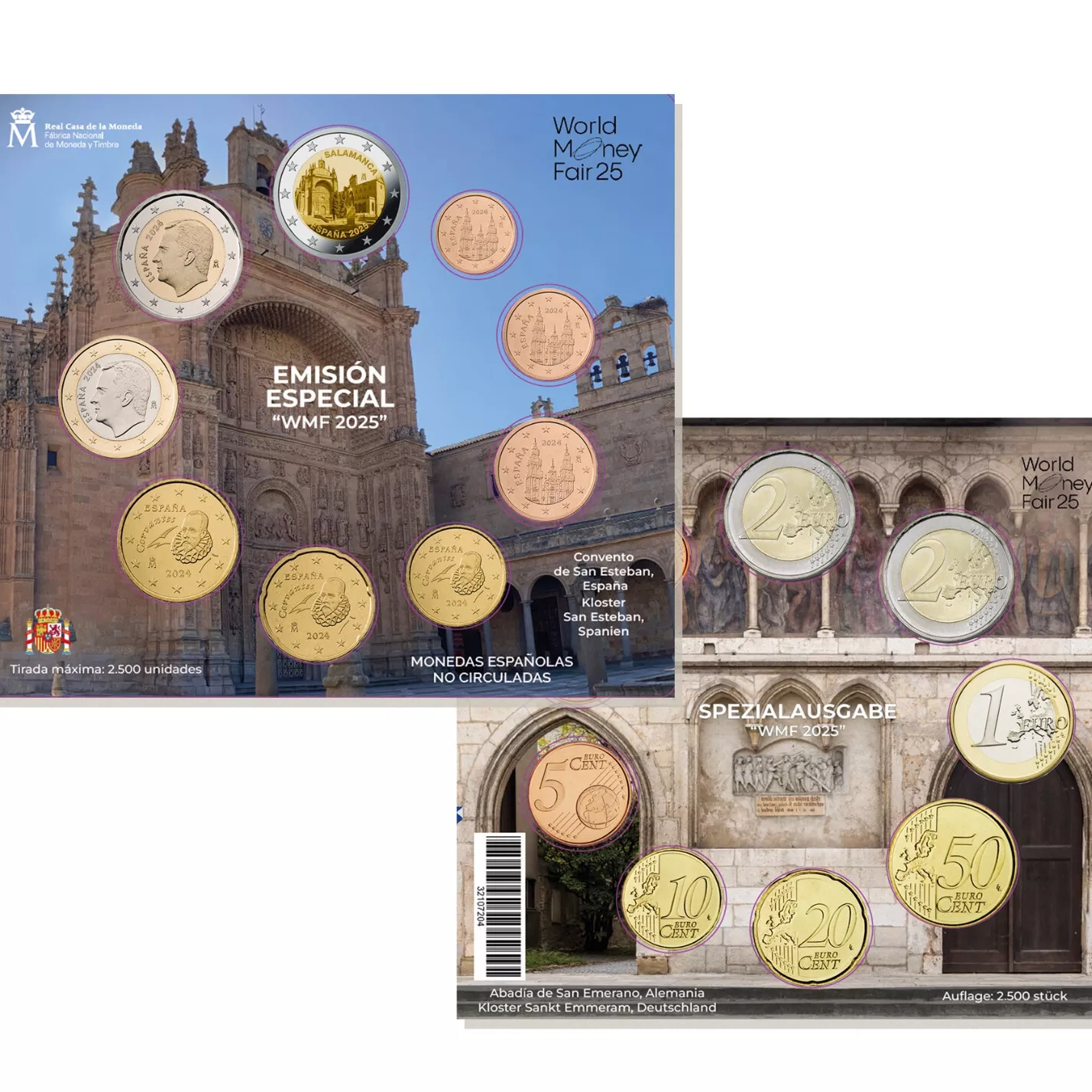 2025 EuroSet 5.88€ (WMF Berlin) - Spain