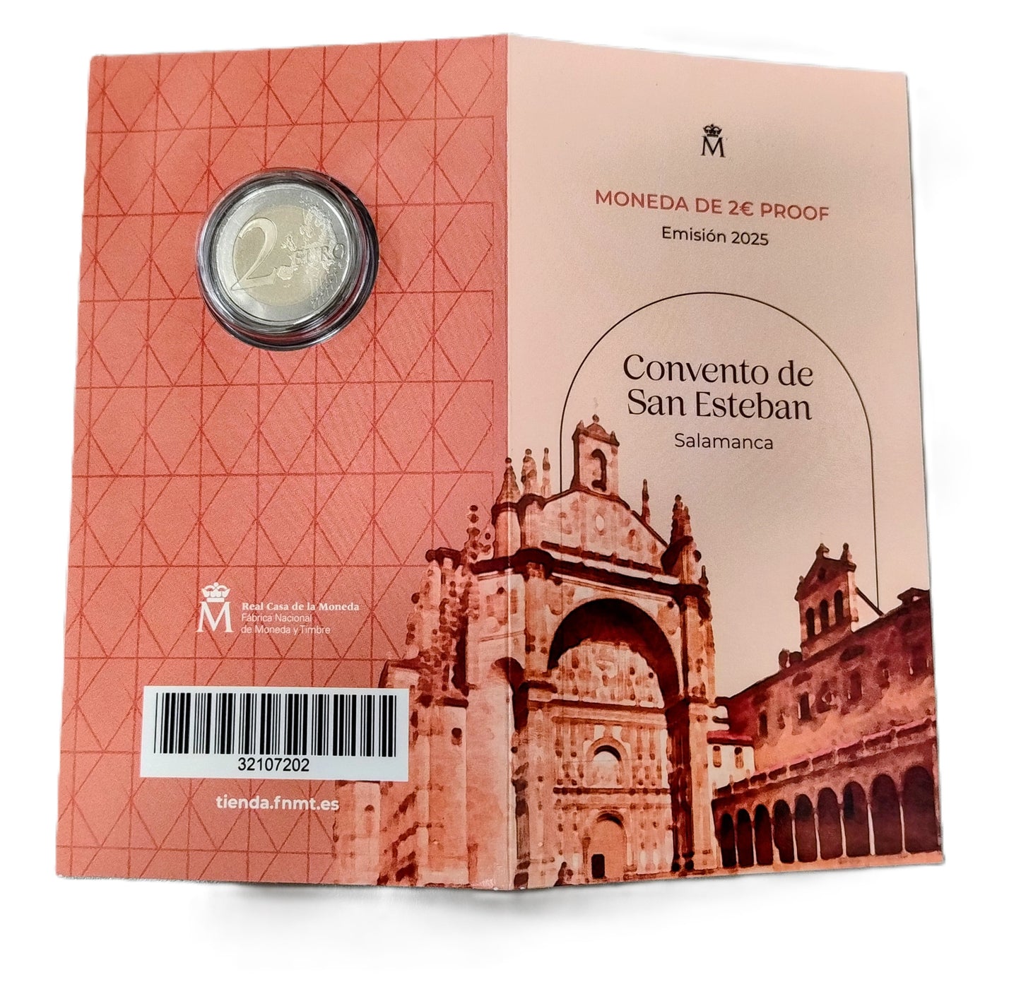 2025 Salamanca - 2€ Espanha Proof