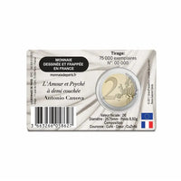 2025 Set (4X) Louvre 2025 - 2€ France Coincard