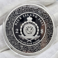 2025 Isaac Newton - Niue Proof
