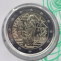 2025 Jubilee Year - €2 San Marino Coincard