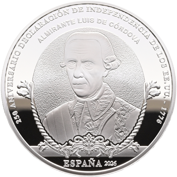 2026 Luis de Córdova - 10€ Espanha Proof