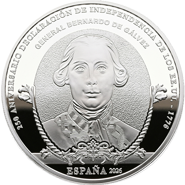2026 Bernardo de Gálvez - €10 Spain Proof