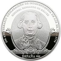 2026 Bernardo de Gálvez - €10 Spain Proof