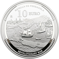 2026 Bernardo de Gálvez - 10€ Espanha Proof