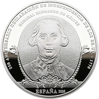 2026 Bernardo de Gálvez - 10€ Espanha Proof
