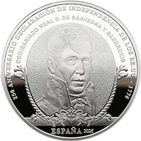 2026 Francisco de Saavedra - €10 Spain Proof
