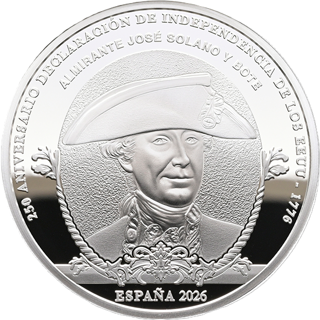Solano Coin 2026 José Solano - €10 Spain Proof – Numisphere Coins