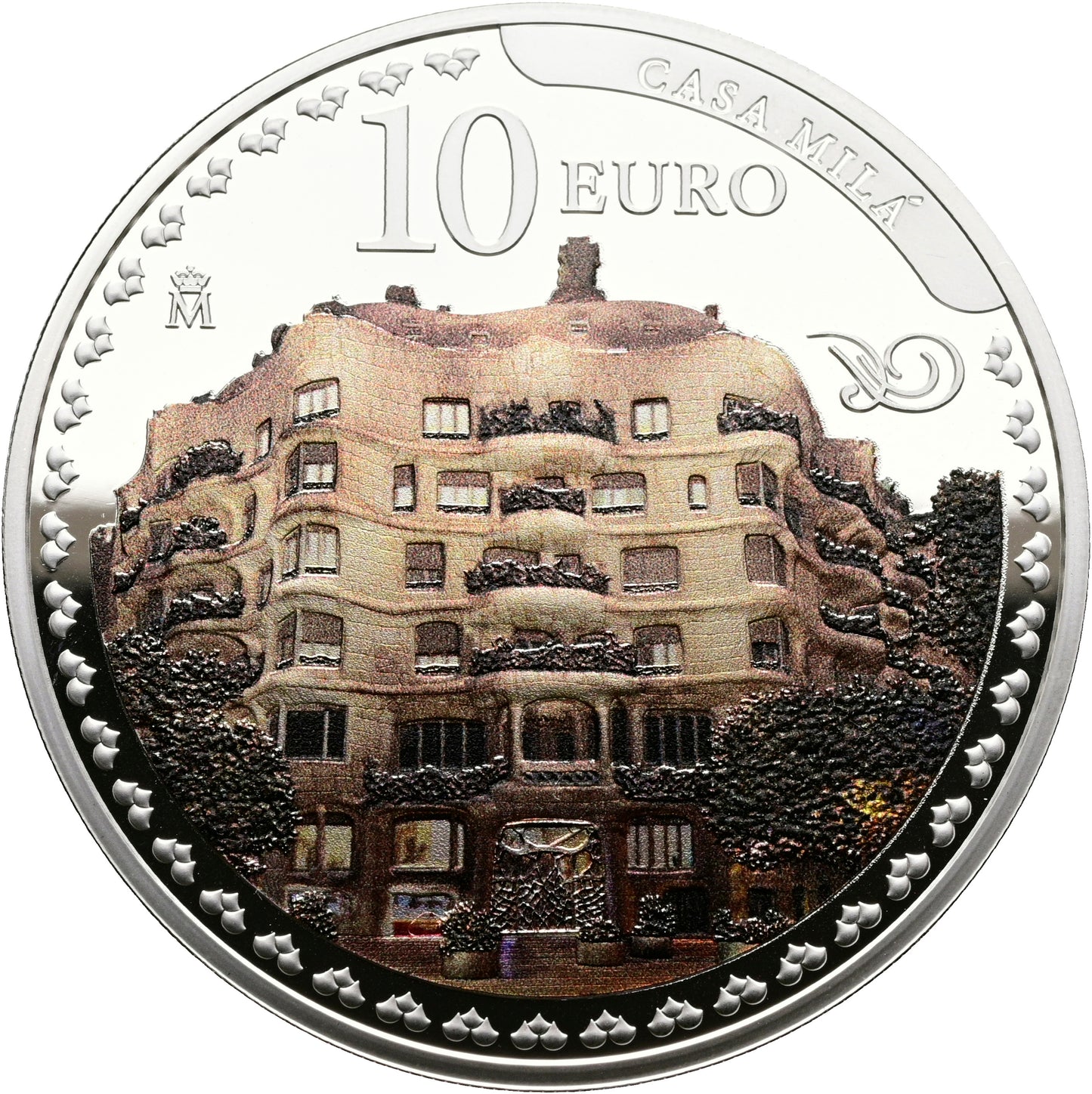 2026 Casa Milá - 10€ Espanha Proof