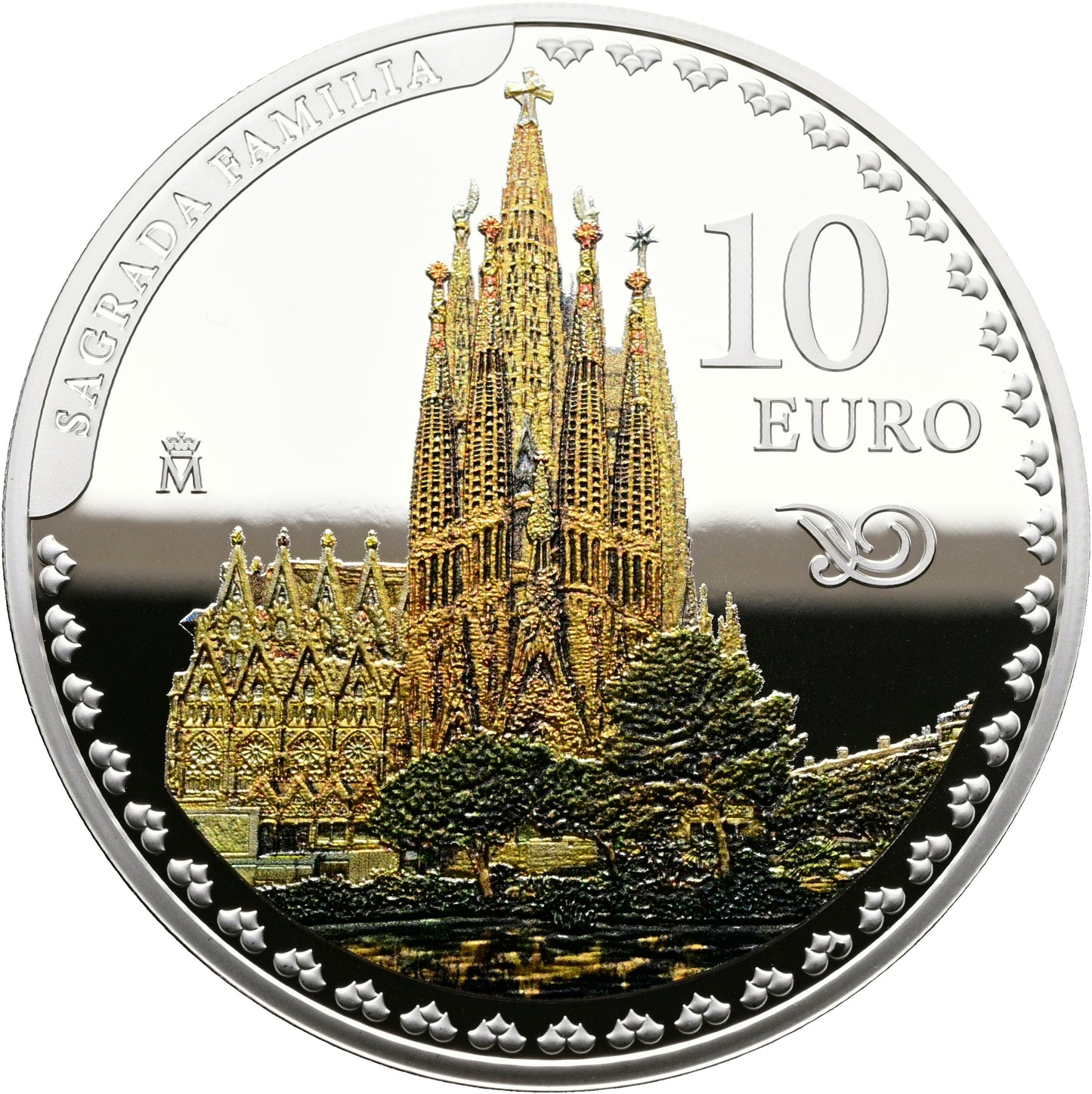 2026 Sagrada Familia - 10€ Espanha Proof