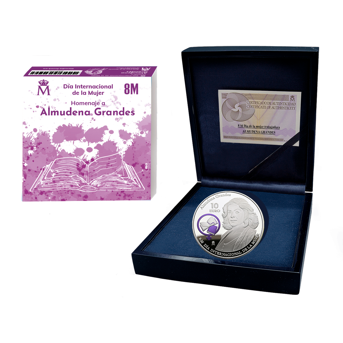2026 Women's Day "Almudena Grandes" - €10 Spain Proof