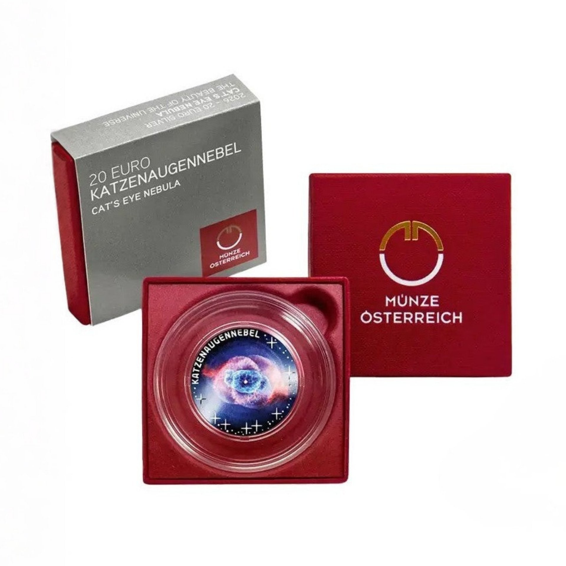 2026 Cat's Eye Nebula - 20€ Áustria Proof