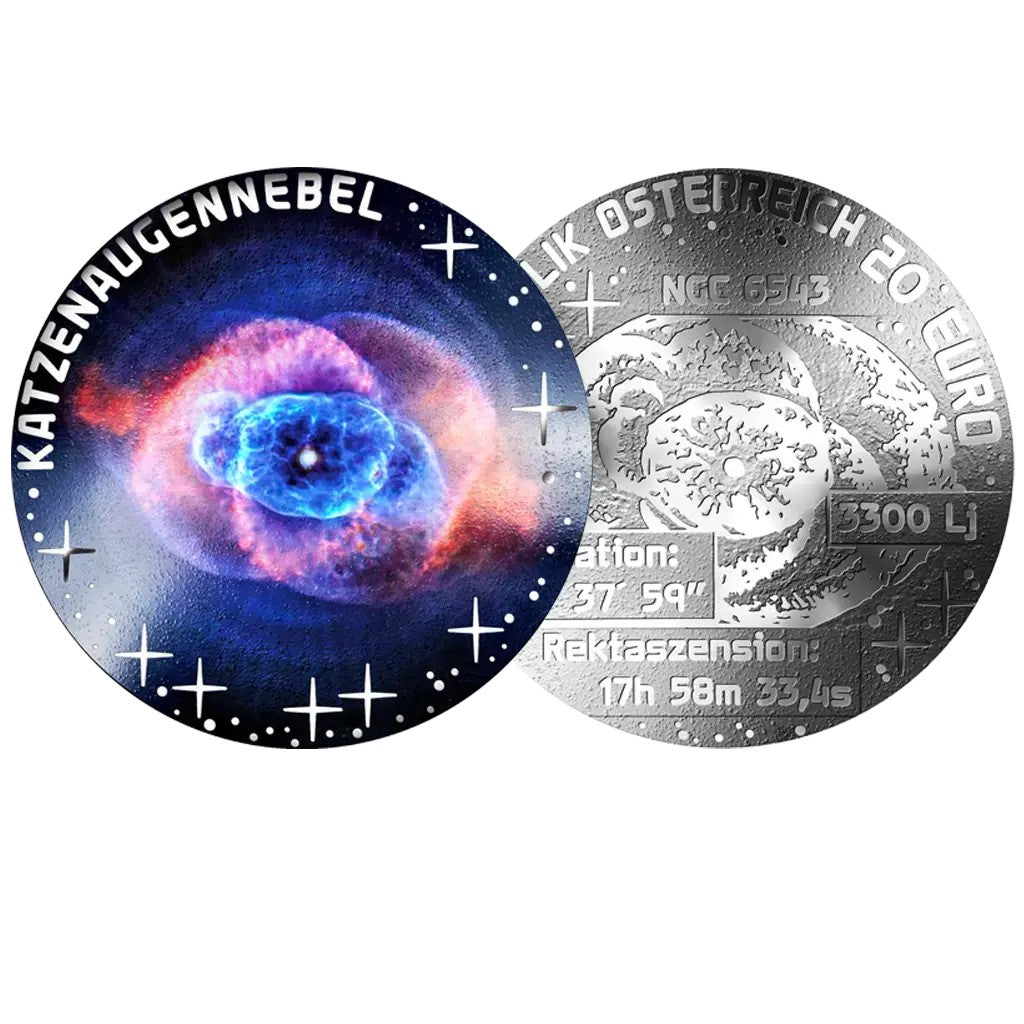 2026 Cat's Eye Nebula - 20€ Áustria Proof