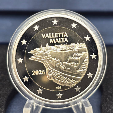 2026 Valletta - 2€ Malta Proof