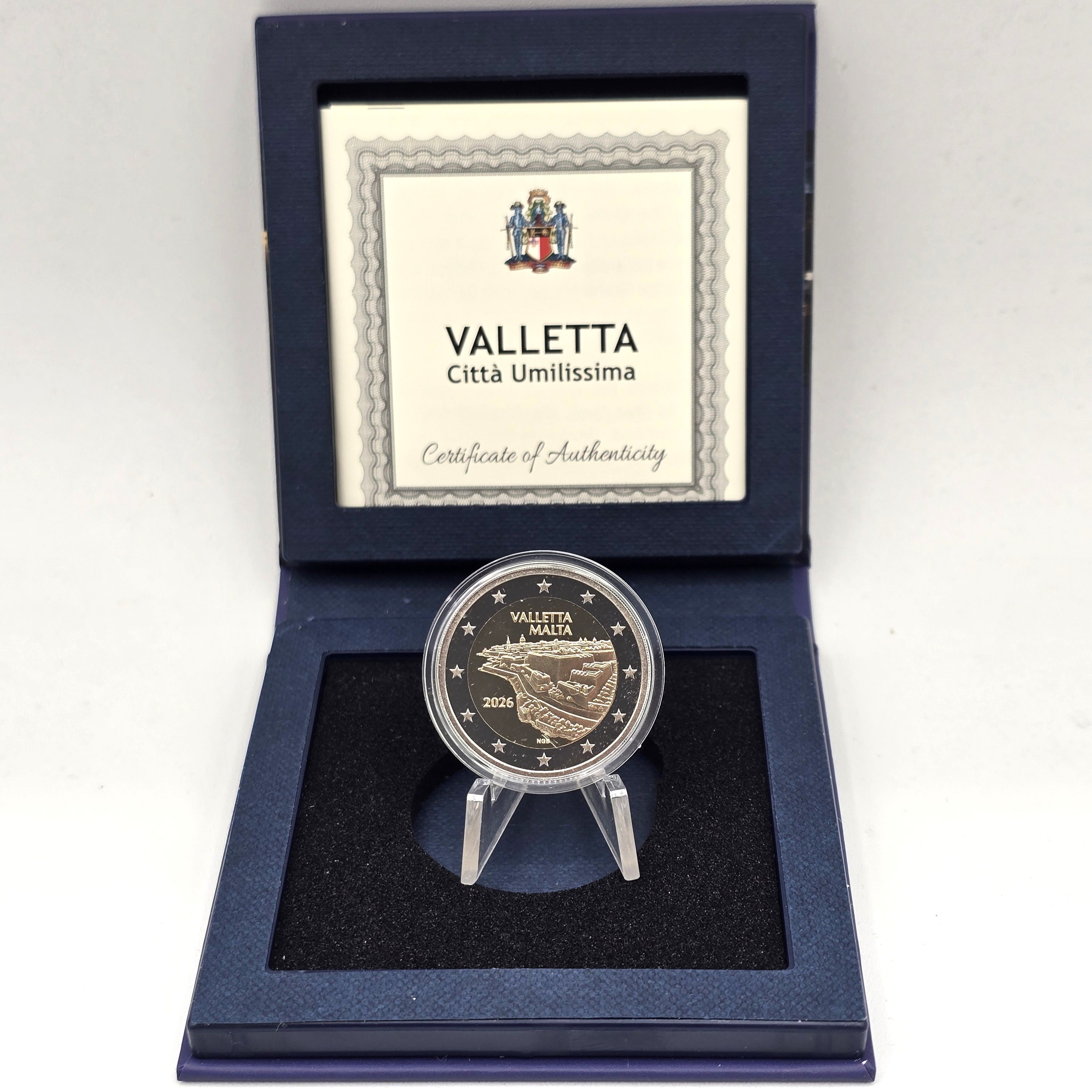 2026 Valletta - 2€ Malta Proof