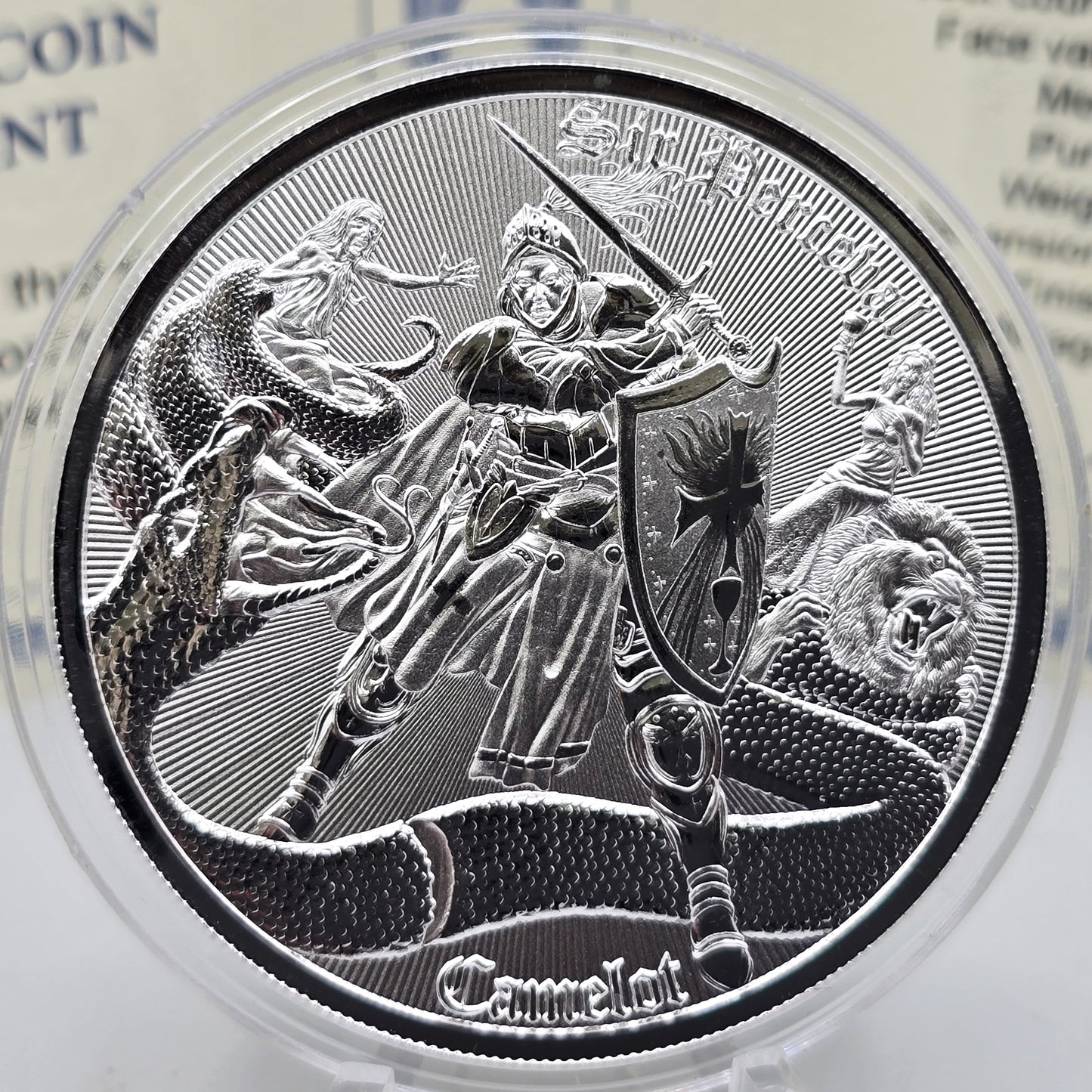 2026 Camelot 'Sir Perceval' - Niue Proof