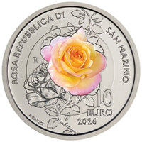 2026 Rosa de San Marino 10€ - San Marino Proof