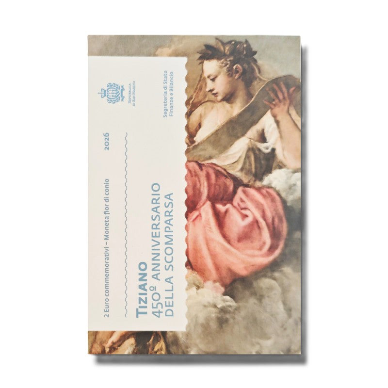 2026 Tiziano - 2€ San Marino Coincard