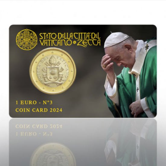 2024 N.3 - 1€ Vatican Coincard