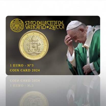 2024 Nº3 - 1€ Vaticano Coincard