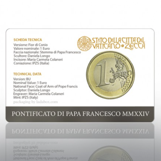 2024 N.3 - 1€ Vatican Coincard